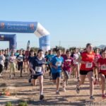 Medio millar de jóvenes corren el cross escolar de Cartagena