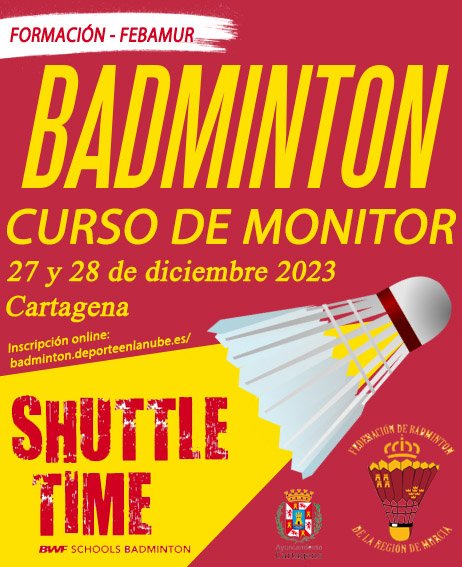 Curso de Monitor – Shuttle Time en Cartagena 27 y 28 de diciembre Curso de Monitor – Shuttle Time en Cartagena 27 y 28 de diciembre
