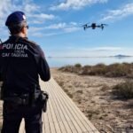 Los drones de la Policía Local de Cartagena participan en la búsqueda de un joven en el Mar Menor Los drones de la Policía Local de Cartagena participan en la búsqueda de un joven en el Mar Menor