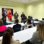 Alumnos del Ciclo Formativo en Prevención de Riesgos del CIFP Politécnico visitan el Parque de Seguridad Alumnos del Ciclo Formativo en Prevención de Riesgos del CIFP Politécnico visitan el Parque de Seguridad