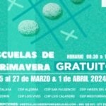 Cartagena abre este lunes la inscripción para las Escuelas de Primavera en los días no lectivos de la Semana Santa Cartagena abre este lunes la inscripción para las Escuelas de Primavera en los días no lectivos de la Semana Santa