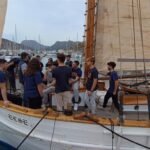 Alumnos de CAFD aprenden deportes náuticos a bordo del ‘Else’  Alumnos de CAFD aprenden deportes náuticos a bordo del ‘Else’