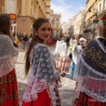 La Ofrenda Floral del Viernes de Dolores se prepara para recorrer las calles del centro de la ciudad