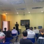 Alumnos del Grado en Seguridad de ISEN visitan el Parque de Seguridad de Cartagena