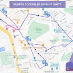 La Semana Santa tendrá espacios reservados y rutas accesibles para que las personas con discapacidad puedan seguir las procesiones