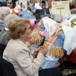 Un encuentro de Bolillo congrega a 150 mujeres en Perín este domingo Un encuentro de Bolillo congrega a 150 mujeres en Perín este domingo
