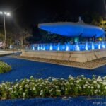 Cartagena se ilumina de azul para concienciar sobre el Autismo Cartagena se ilumina de azul para concienciar sobre el Autismo