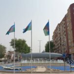 Las banderas del Pueblo Gitano ondean en Cartagena con motivo de su día Internacional Las banderas del Pueblo Gitano ondean en Cartagena con motivo de su día Internacional