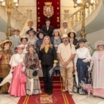 Modernistas de Santander visitan el Palacio Consistorial de Cartagena