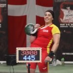 La cartagenera Esther Mora se proclama campeona del mundo de pesa rusa