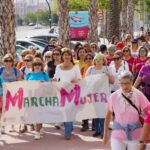 Marchamujer inunda las calles de Cartagena hasta Los Canales de Tentegorra Marchamujer inunda las calles de Cartagena hasta Los Canales de Tentegorra