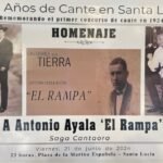 Santa Lucía vive este viernes un homenaje al cantaor 'El Rampa' por los 100 años de cante en este barrio de Cartagena Santa Lucía vive este viernes un homenaje al cantaor 'El Rampa' por los 100 años de cante en este barrio de Cartagena