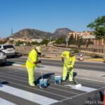 Mañana lunes se pone en funcionamiento el paso peatonal con semáforo que conecta el barrio de Santa Lucía con el hospital