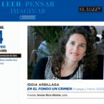 Idoia Arbillaga presenta su libro 'En el fondo un crimen' este martes en El Luzzy de Cartagena