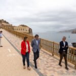 Cala Cortina ya cuenta con acceso peatonal desde el entorno de las baterías de San Isidoro, Santa Florentina y Santa Ana Cala Cortina ya cuenta con acceso peatonal desde el entorno de las baterías de San Isidoro, Santa Florentina y Santa Ana