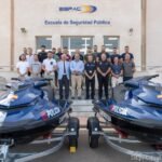 Comienza la formación de los agentes del nuevo servicio de medios acuáticos de la Policía Local de Cartagena