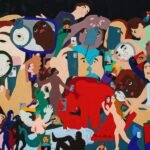 Obras de Miquel Barceló, Daniel García Andújar, Ela Fidalgo, Miki Leal, Gonzalo Sicre, Charris y Sonia Navarro, para la sección de arte de La Mar de Músicas