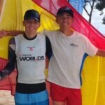 Los cartageneros Manu Barrionuevo y Sergio López suben al podio en el Mundial de Vela Los cartageneros Manu Barrionuevo y Sergio López suben al podio en el Mundial de Vela