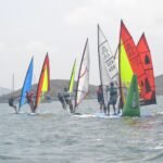 Cincuenta regatistas participan en la I Vuelta al Mar Menor de Windsurf