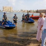 Un mayor despliegue policial permite un verano con menos incidencias en las zonas de costa