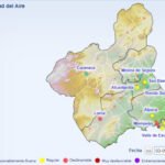 Activado el Nivel 1 preventivo por partículas en las estaciones de Mompean, La Aljorra, Alumbres y el Valle