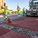 Las obras del carril bici que llegará de Severo Ochoa hasta la Vía Verde alcanzan su ecuador