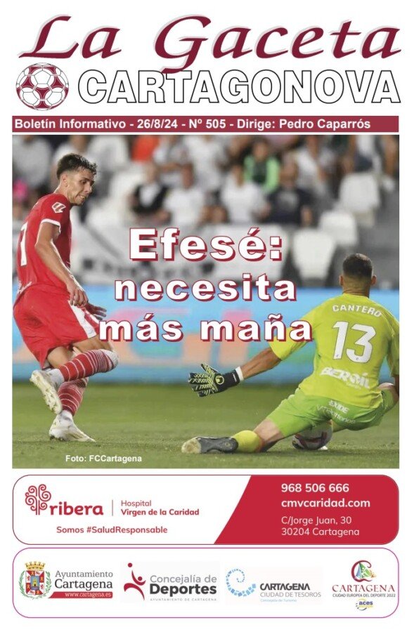 Gaceta Cartagonova 505 – Real Zaragoza