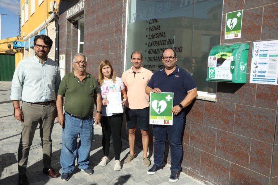 Cartagena sigue ampliando su red de desfibriladores como Ciudad Cardioprotegida Cartagena sigue ampliando su red de desfibriladores como Ciudad Cardioprotegida