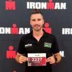 El cartagenero Víctor Sevilla, en la prueba mundial de Iron Man en Barcelona
