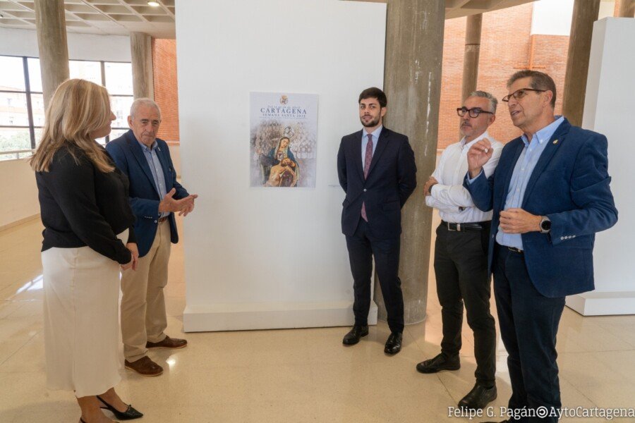 La Semana Santa de Cartagena ya tiene cartel con la Virgen de la Piedad