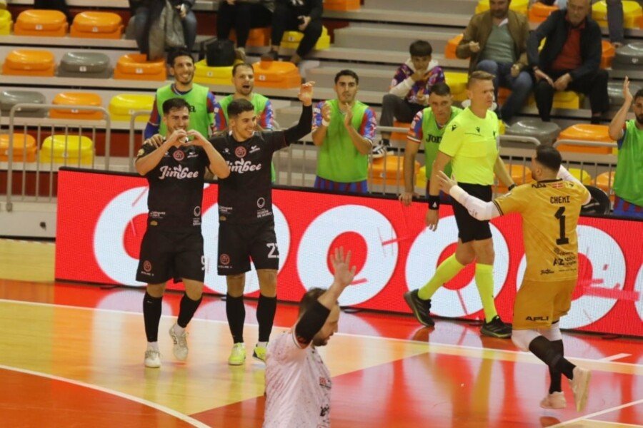 Jimbee juega hoy jueves Champions en Cartagena contra el Riga tras vencer por 8-1 al campeón de Italia