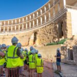 Más de mil personas visitan el Anfiteatro Romano de Cartagena Más de mil personas visitan el Anfiteatro Romano de Cartagena