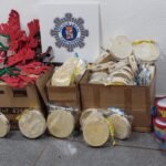 Policía Local de Cartagena incauta panderetas, tambores y diademas de reno peligrosas para menores Policía Local de Cartagena incauta panderetas, tambores y diademas de reno peligrosas para menores