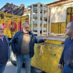 Comienza la instalación de las torres de emergencia en la diputación de Alumbres