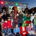 La Navidad ilumina ya la fachada marítima de Cartagena