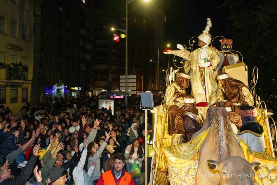 Los Reyes Magos también llevarán la ilusión a barrios y diputaciones de Cartagena Los Reyes Magos también llevarán la ilusión a barrios y diputaciones de Cartagena