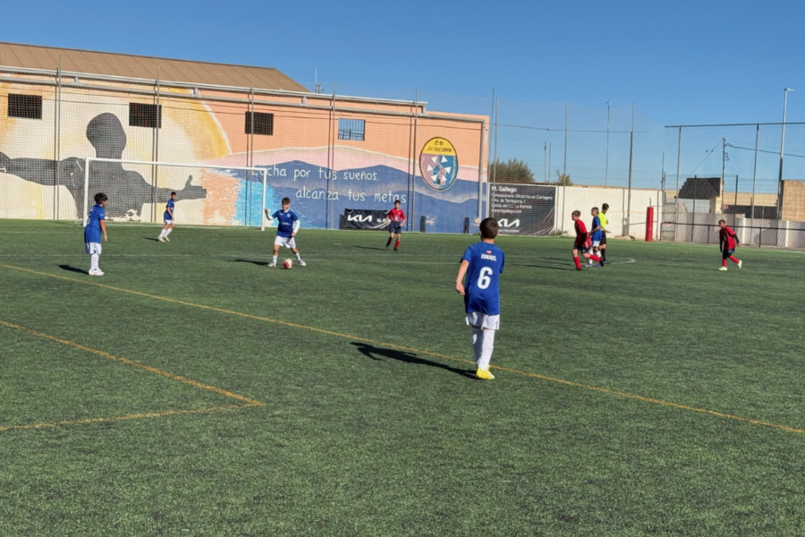 Club Maristas, Cartagena F.C. y C.D. Lapuerta lideran el benjamín A Club Maristas, Cartagena F.C. y C.D. Lapuerta lideran el benjamín A