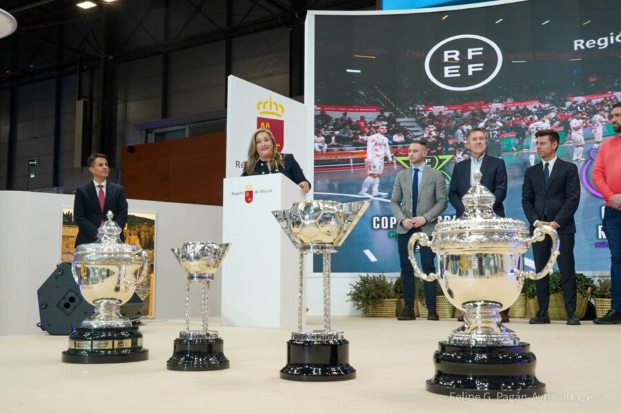 Cartagena albergará las finales de la Copa del Rey y de la Reina de fútbol sala Cartagena albergará las finales de la Copa del Rey y de la Reina de fútbol sala