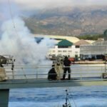 Hoy miércoles regresa el cañonazo del Arsenal Militar coincidiendo con el Arriado Solemne en Capitanía