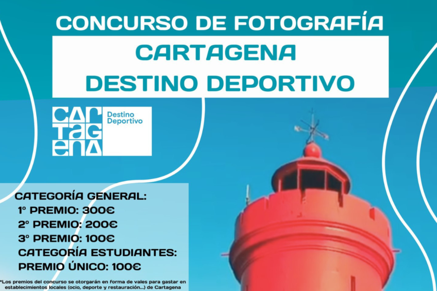 El concurso ‘Cartagena Destino Deportivo’ busca la mejor fotografía de la actividad física en el municipio