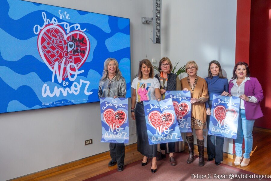 ‘Si te ahoga no es amor’ conciencia sobre la violencia de género a más de mil jóvenes de Cartagena