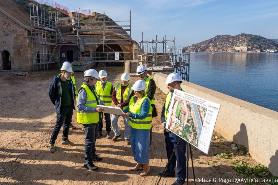 El proyecto de San Leandro incorpora hallazgos históricos que refuerzan el valor de la batería del siglo XIX