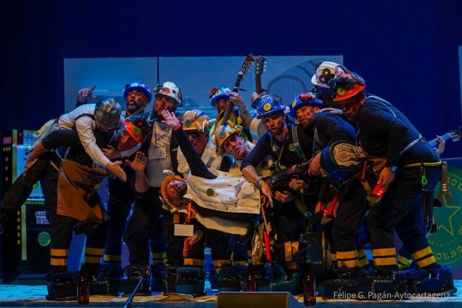 Los Picoesquina vuelven a ser la mejor chirigota en Cartagena Los Picoesquina vuelven a ser la mejor chirigota en Cartagena