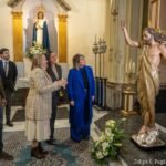 La imagen del Cristo Resucitado vuelve ya restaurada a la Iglesia de Santa María La imagen del Cristo Resucitado vuelve ya restaurada a la Iglesia de Santa María