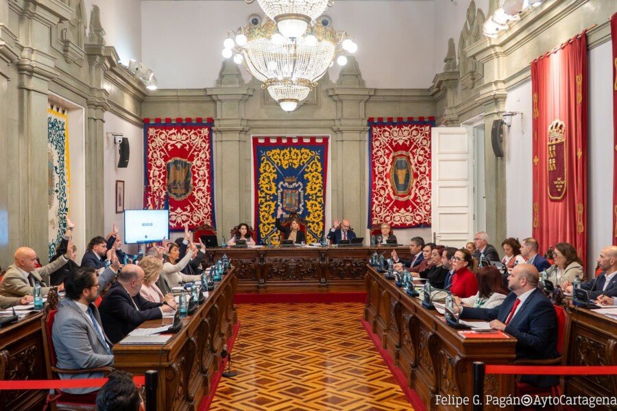El pleno da luz verde a la creación de la Asociación de municipios del Campo de Cartagena y Mar Menor