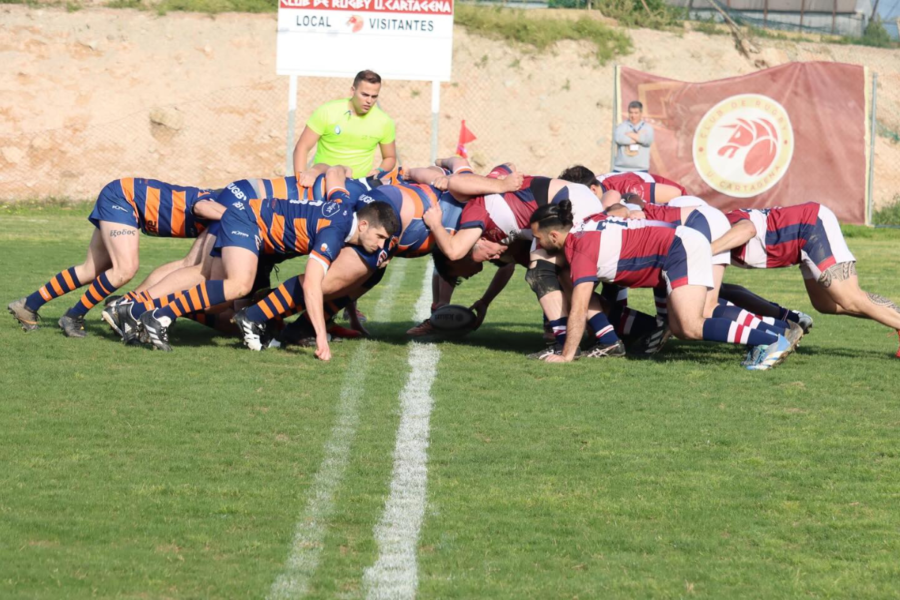 El Club de Rugby U.Cartagena disputa este sábado la semifinal de la liga senior masculina