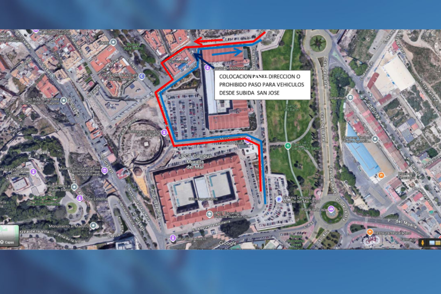 El Ayuntamiento acomete la reparación de la calzada de la calle Adarve de Artillería, cortada al tráfico desde este martes