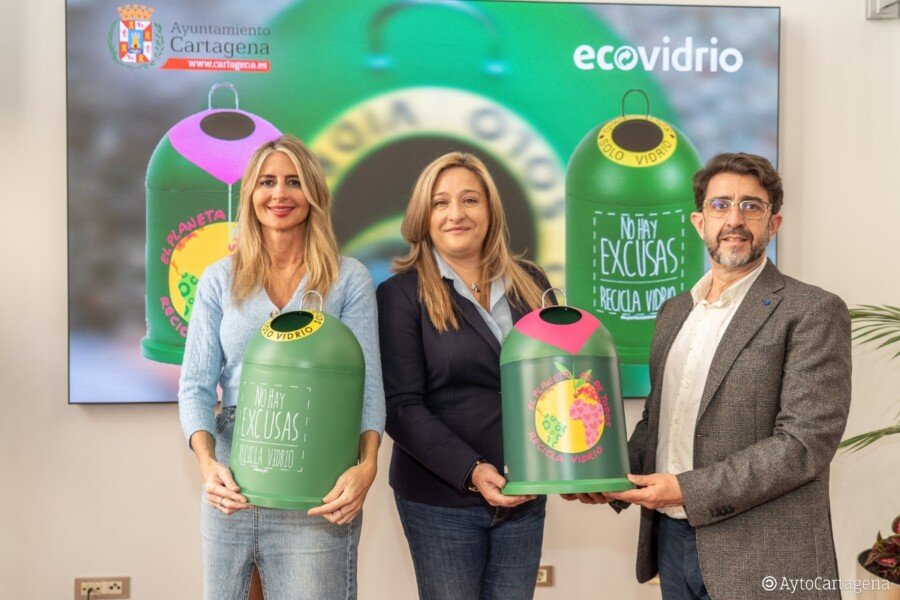 Cartagena bate récord de recogida de envases de vidrio: más de 3.920 toneladas recicladas Cartagena bate récord de recogida de envases de vidrio: más de 3.920 toneladas recicladas