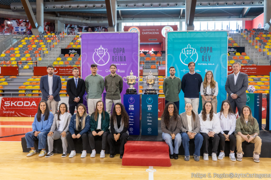 La Copa del Rey y de la Reina de fútbol sala anuncia los partidos que se disputarán en Cartagena