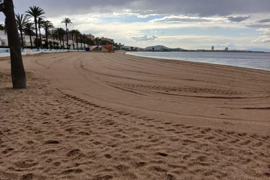 El Ayuntamiento de Cartagena limpia de medusas las playas de La Manga y el Mar Menor y las deja listas para la Semana Santa El Ayuntamiento de Cartagena limpia de medusas las playas de La Manga y el Mar Menor y las deja listas para la Semana Santa